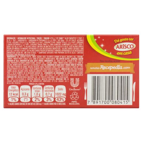 CALDO ARISCO 6 CUBOS GALI CAI 57G 360-3
