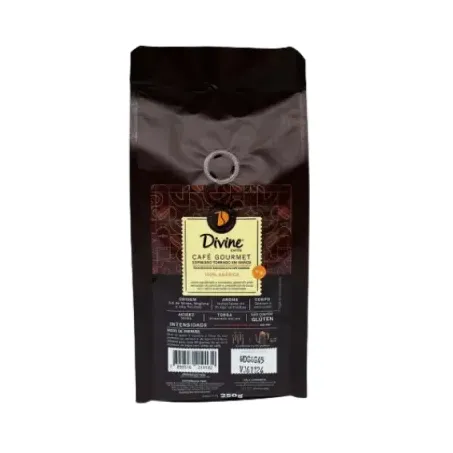 Cafe divine gourmet torrado graos 250gr