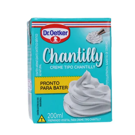 Chantilly oetker uht 200g decor festa 360-35