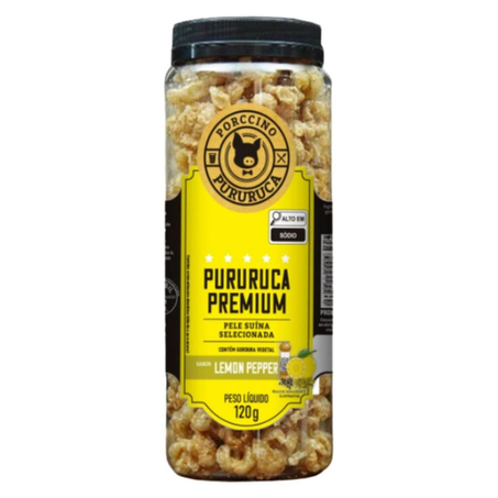 TORRESMO LEMON PEPPER PORCCINO 120G