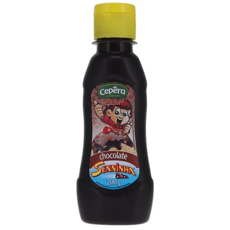 Cobertura para Sorvetes Cepêra Chocolate Squeeze 200gr 360-1