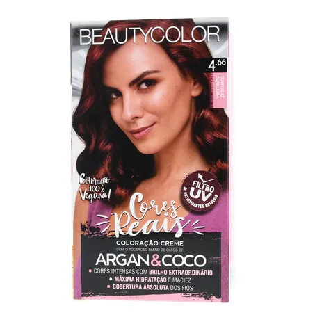 Tintura Beauty Color 4.66 Vermelho Profundo 360-1