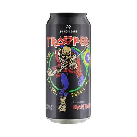 Cerveja Bodebrown Trooper Brasil Ipa 473ml