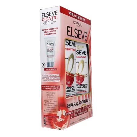 KIT ELSEVE RT5 SHAMPOO 375ML + CONDICIONADOR 170ML 360-30