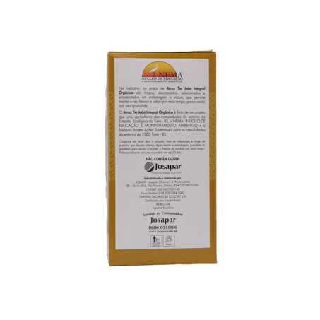 ARROZ TIO JOÃO INTEGRAL ORGÂNICO 1KG 360-14