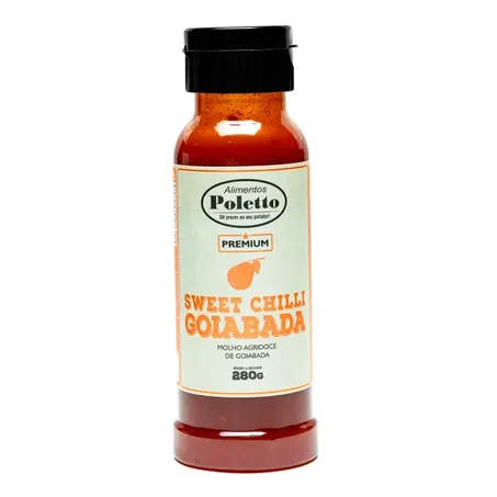 MOLHO PIMENTA POLETTO 280G SWEET CHILLI.GOIABADA
