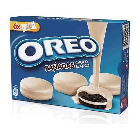 Biscoito oreo rech 246g cob. choc branco