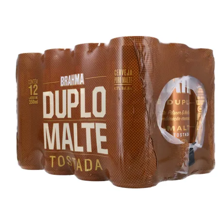 Cerv brahma duplo malte tost lata 350ml 12 un 360-4