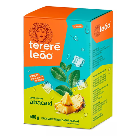 Erva mate terere abacaxi leão 500g