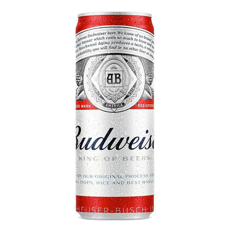 CERVEJA BUDWEISER LATA 350ML