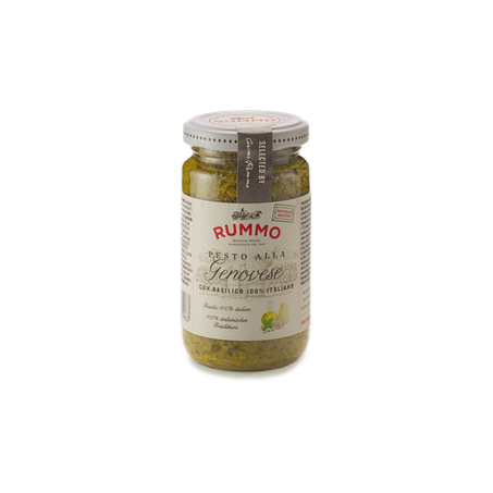 Molho pesto com manjericão rummo 190g