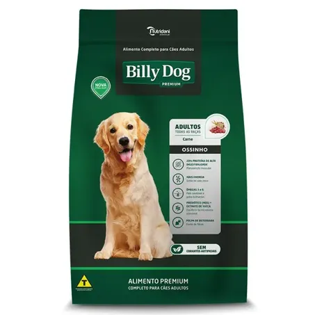RACAO BILLY DOG ADULTO 15KG