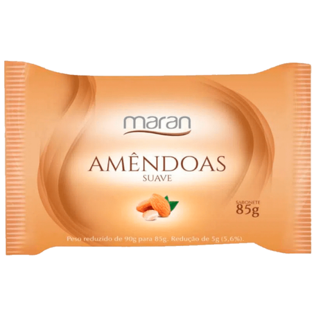 Sabonete barra maran 85g amendoas