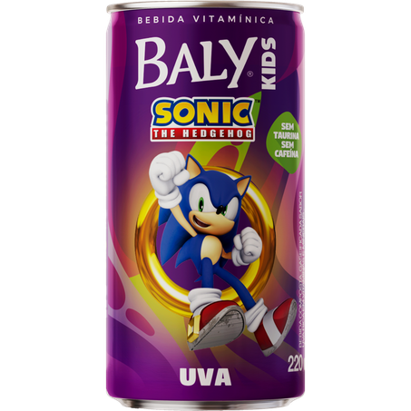 Bebida baly kids 220ml uva lt