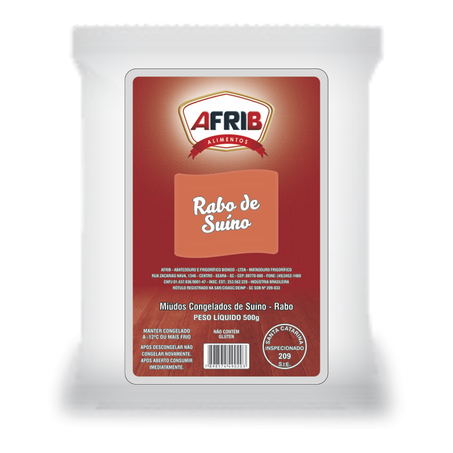 Carne suina afrib rabo picado 500g