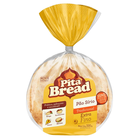 Pão Wickbold 320g - Sírio - Extrafino - Tradicional