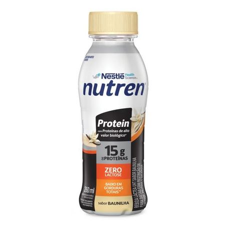 BEBIDA LACTEA NESTLÉ NUTREN PROTEIN BAUNILHA  260ML