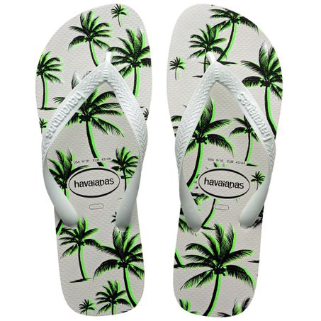 Havaianas aloha branco/verde 43/44