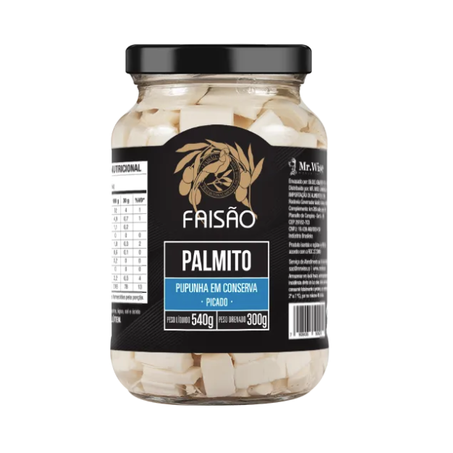 PALMITO FAISAO 300G PUPUNHA PICADO VD