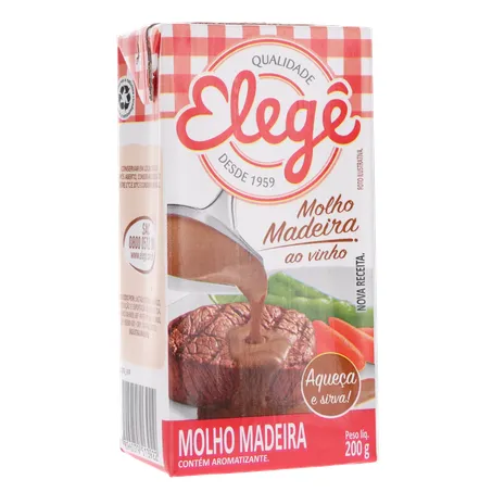 Molho Madeira ao Vinho Elegê Caixa 200gr 360-34