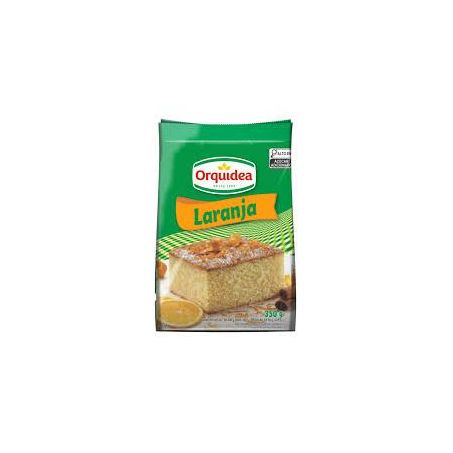 Mistura Bolo Orquidea 350g Laranja
