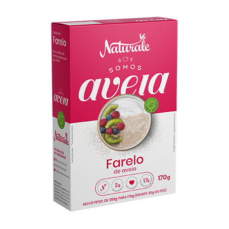 Farelo de aveia naturale 170g