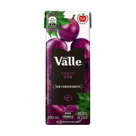 Néctar Del Valle Uva Caixa 200ml