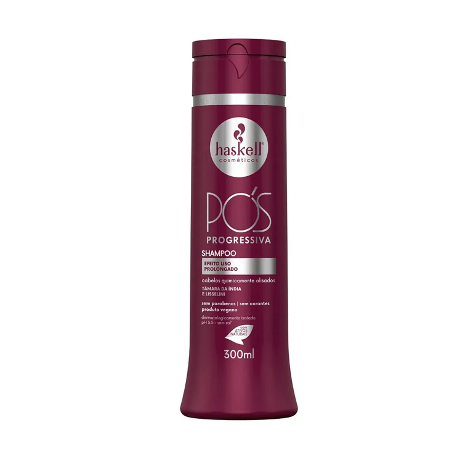 Shampoo pós progressiva haskell 300ml