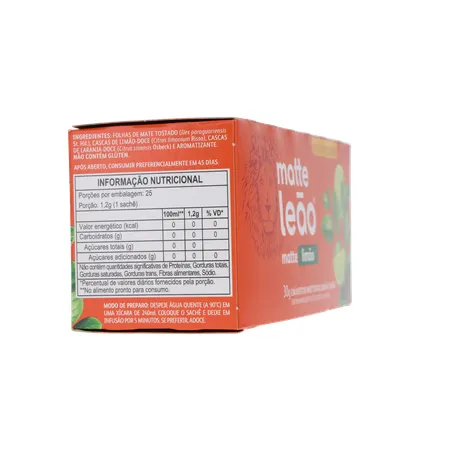 Chá Matte Leão Limão Sachê 25UN 360-11