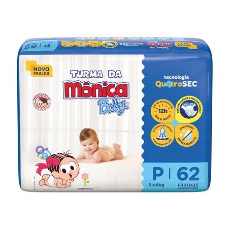 Fralda Turma Monica Baby p C/62