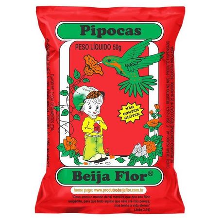Pipoca beija flor 50gr*.