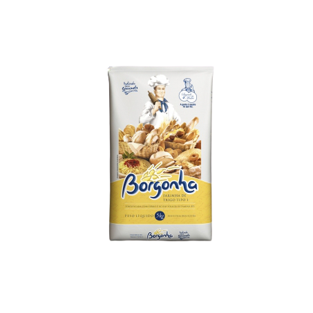 Farinha de trigo borgonha especial 5kg