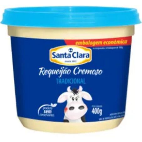Requeijao cremoso santa clara tradic 400g-resfriado-