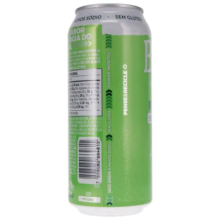 BEBIDA ENERGÉTICA BALY DRINK SUGAR FREE MAÇÃ VERDE 473ML 360-26