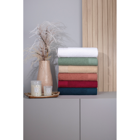 Toalha de Rosto Atlântica Lagos Off White