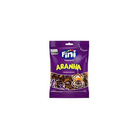 BALA GELATINA ARANHA FINI 80G