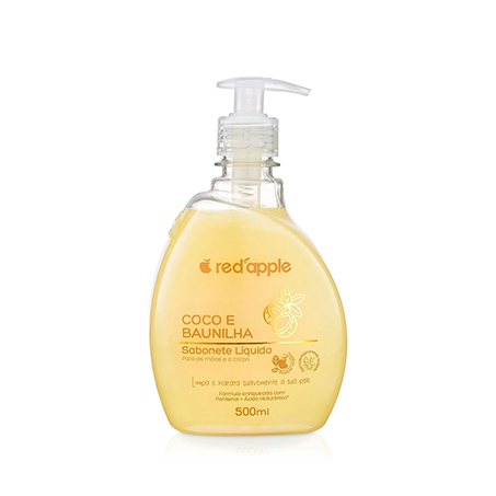 Sabonete líquido red apple coco e baunilha 500ml