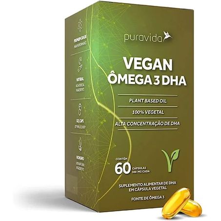Omega DHA Vegetal Puravida 60g