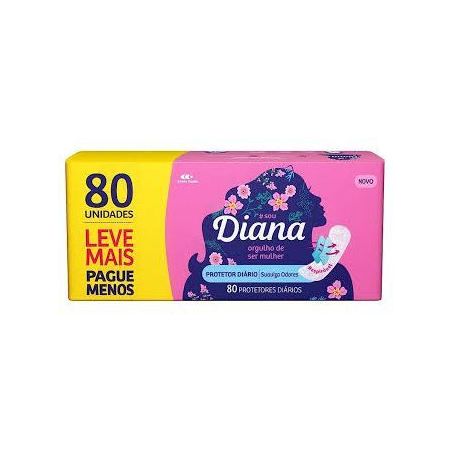 PROTETOR DIARIO SUAVE DIANA LV+PG- C/80           