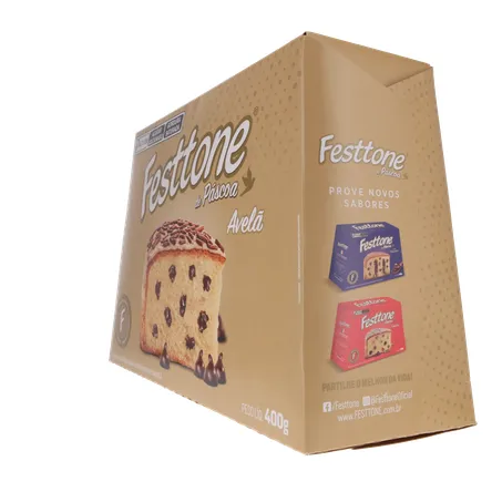 Colomba Festtone Especial Avelã 400G 360-24