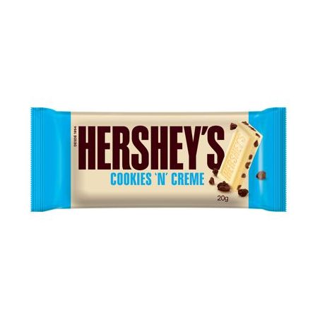Chocolate Branco com Biscoito Chocolate Cookies 20g