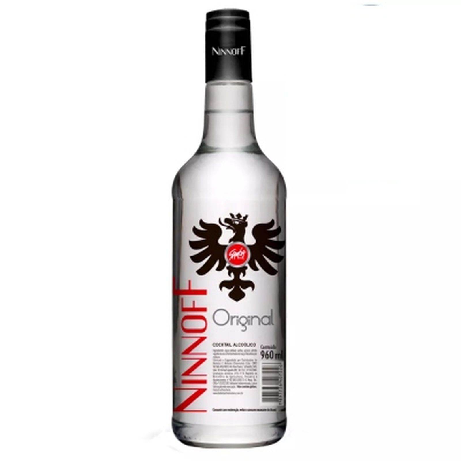 Super Kern - Vodka Ninnoff Original Garrafa 960ml