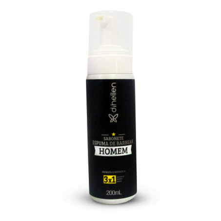 Espuma de barbear homem 200ml dihellen