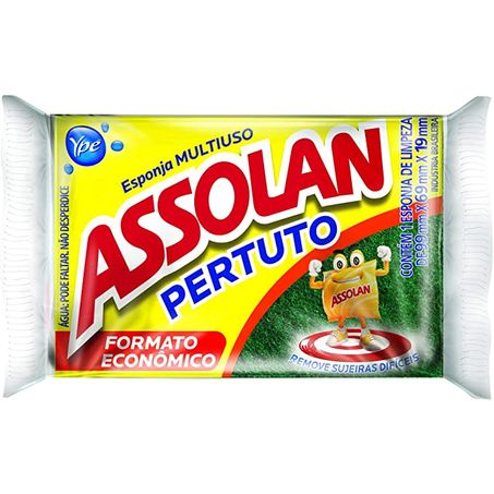 Esponja aco assolan pertuto