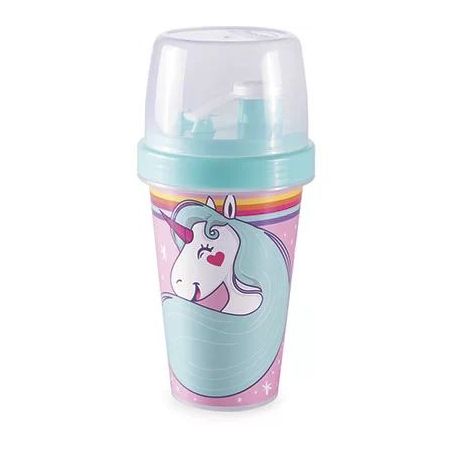 Mini shakeira unicornio 320ml