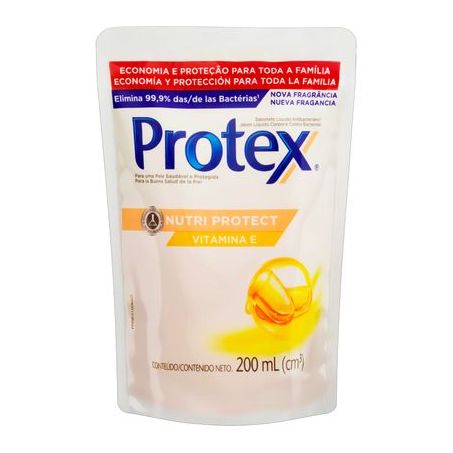 SABONETE PROTEX VITAMINA E REFIL 200ML