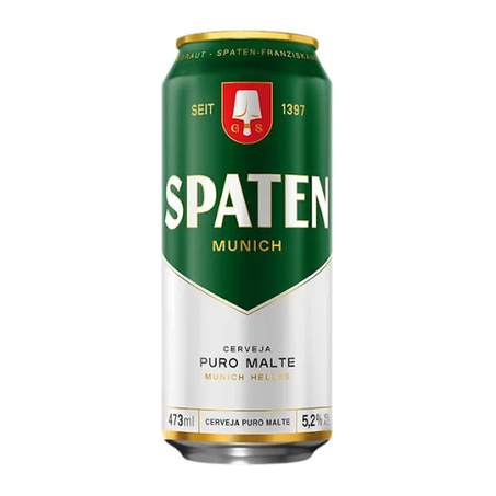 Cerveja Spaten Puro Malte Lata 473ml