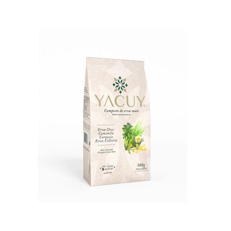 ERVA MATE YACUY COMPOSTA ERVA DOCE TRADICIONAL 500G
