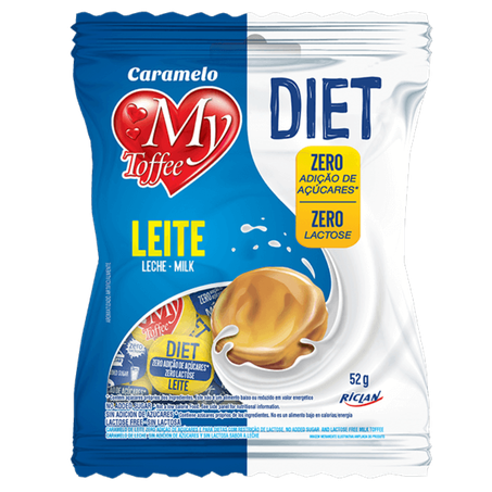 Bala de caramelo my toffee diet 52g