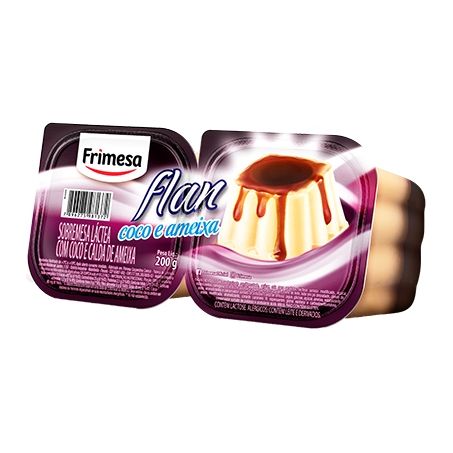 SOB. LACTEA FRIMESA FLAN COCO AMEIXA 200G BDJ